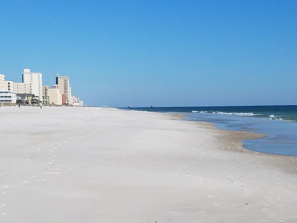 Beach nearby