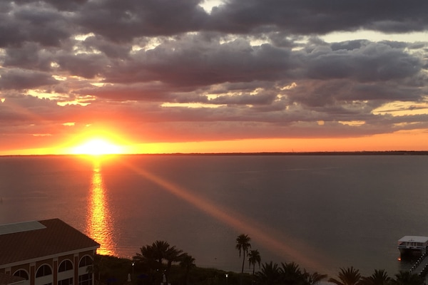Vue sur la plage/l’océan