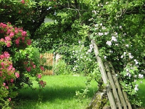 ...dans le jardin du gîte