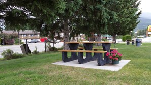 BBQ/picnic area - Yellowhead Motel (Valemount)