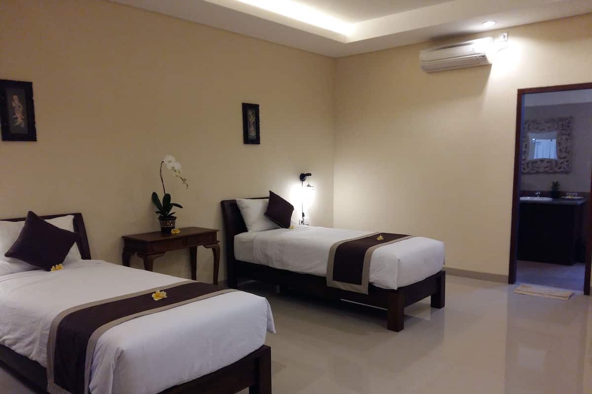 Deluxe Villa Twin | Escritorio, insonorización y wifi gratis