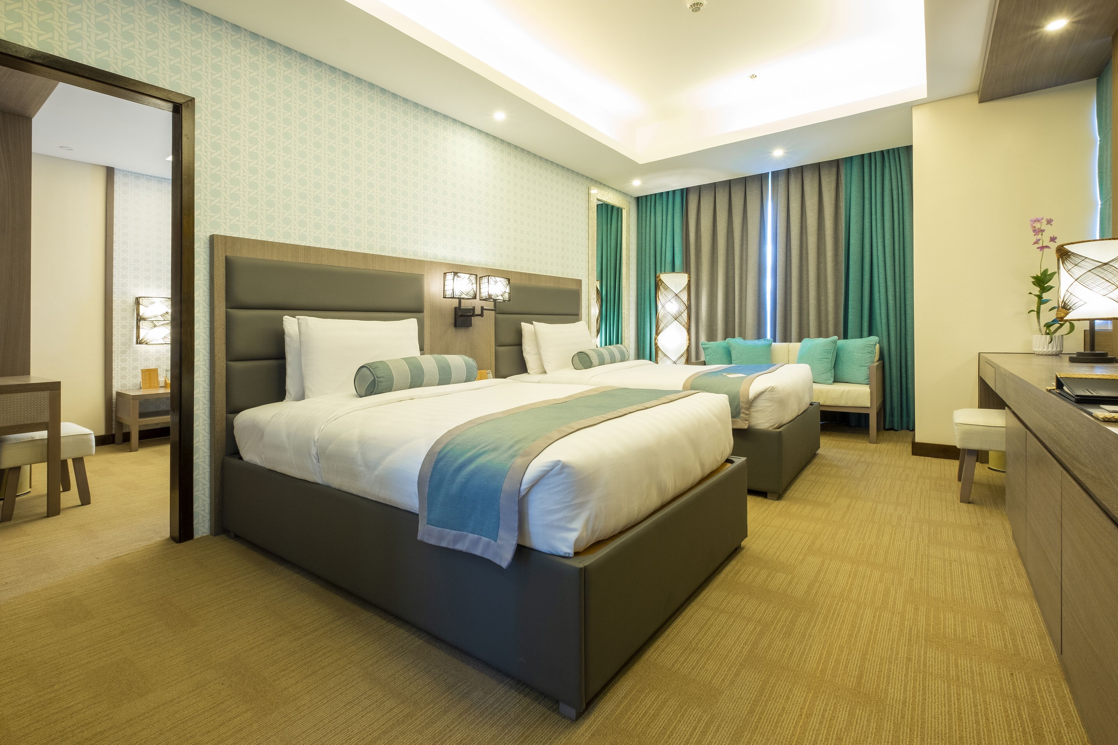 family room | private kitchen | coffee/tea maker, electric kettle