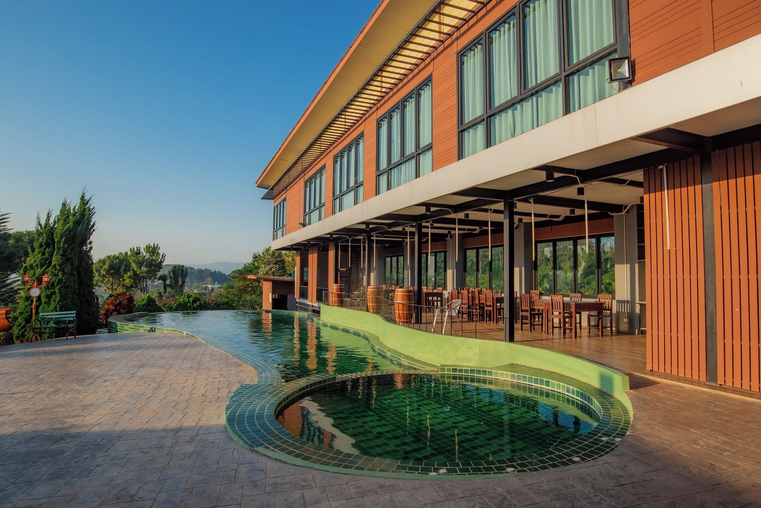 Outdoor pool