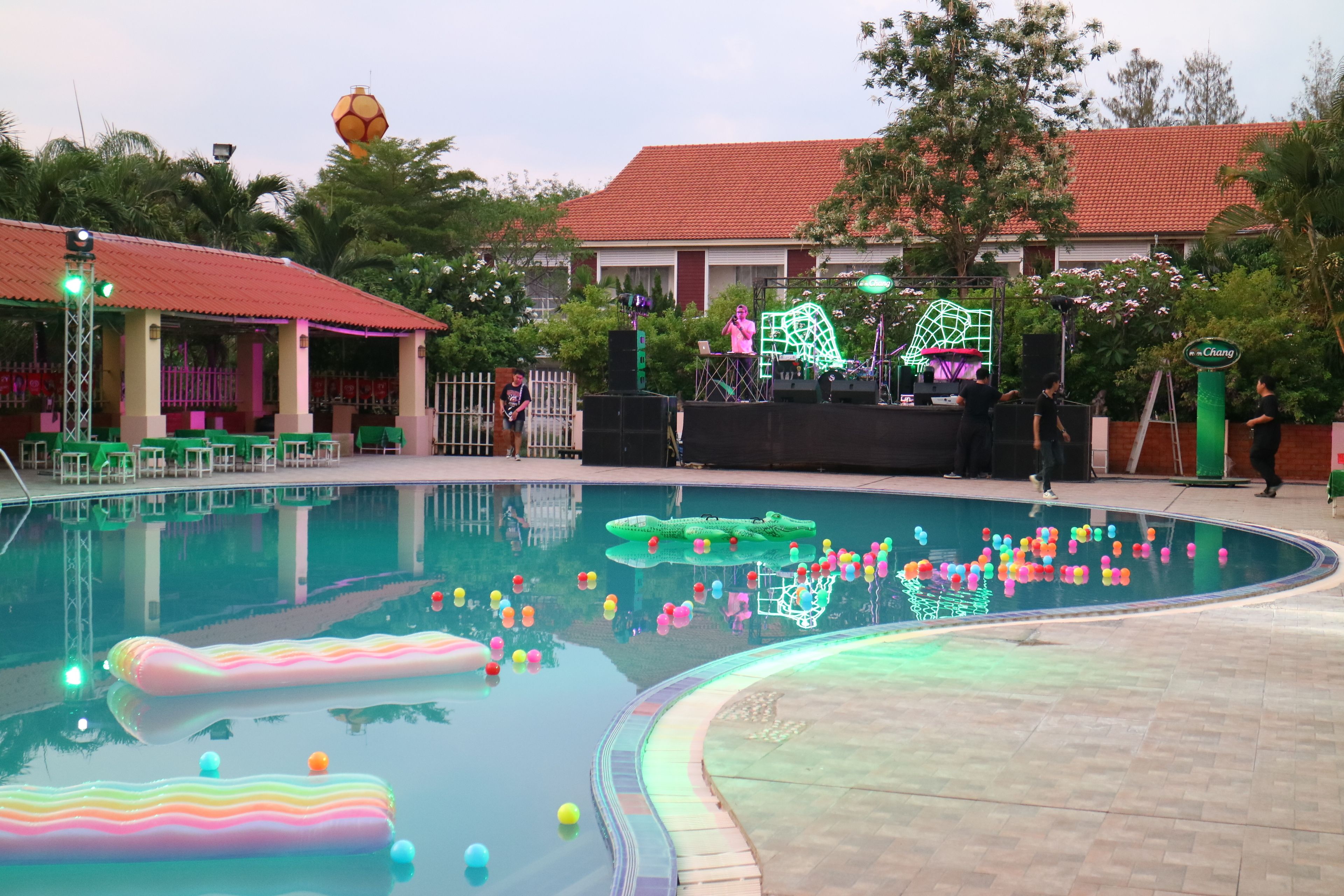outdoor pool