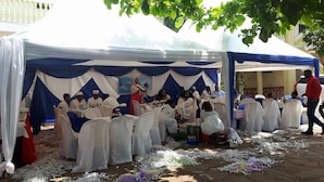 Outdoor dining - Verona Hotel (Kampala)