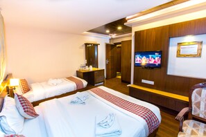 Family Room, Balcony, City View | Premium bedding, minibar, in-room safe, individually decorated - Kathmandu Suite Home (Kathmandu)