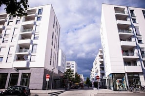 Overnatningsstedets facade