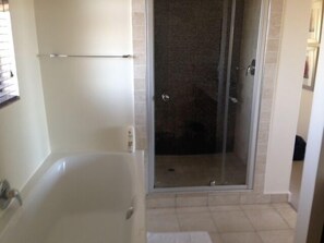 Apartment, 2 Bedrooms (KB709W) | Bathroom | Free toiletries, towels - Island Letting - (Self Catering) Knights Bridge Apartments (Cape Town)