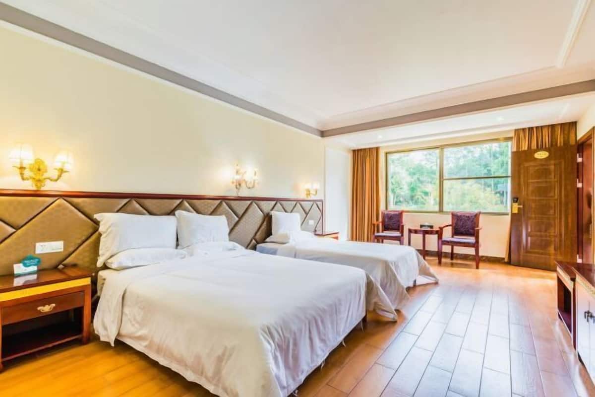 Minibar, una cassaforte in camera, una scrivania, ferro/asse da stiro