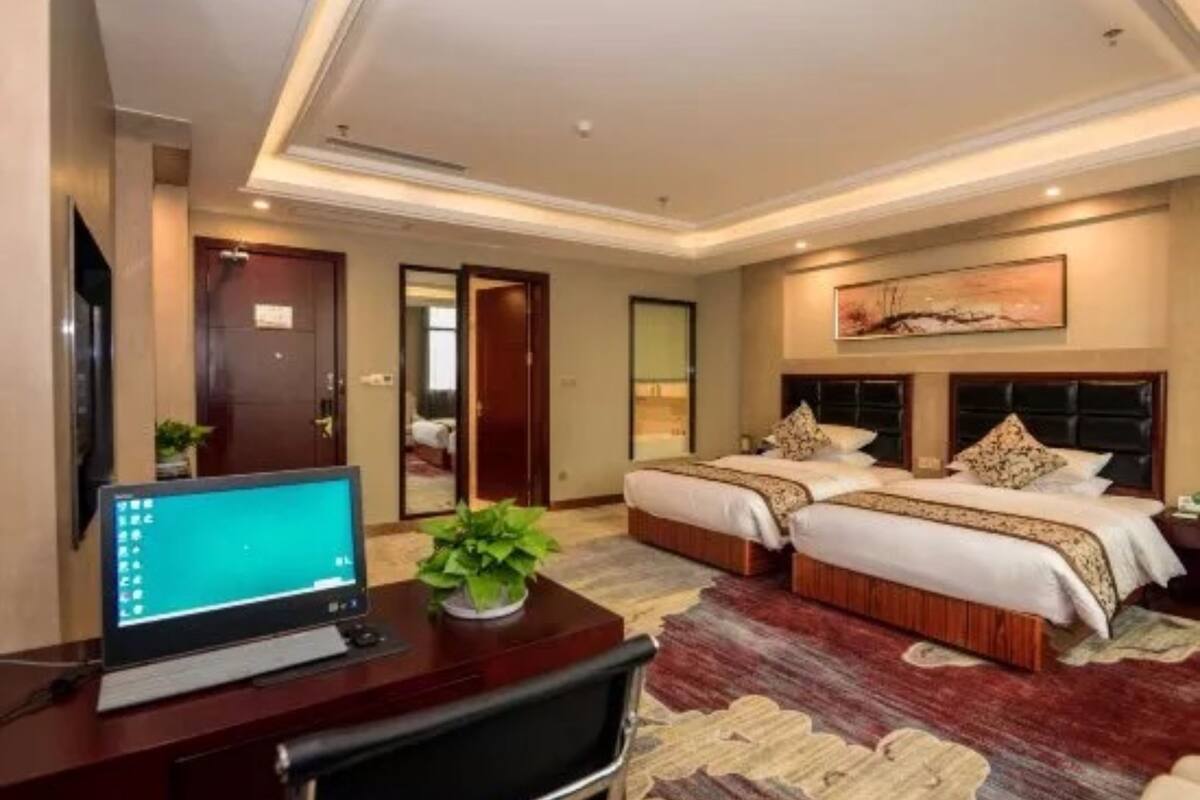 minibar, desk, blackout curtains, free wifi