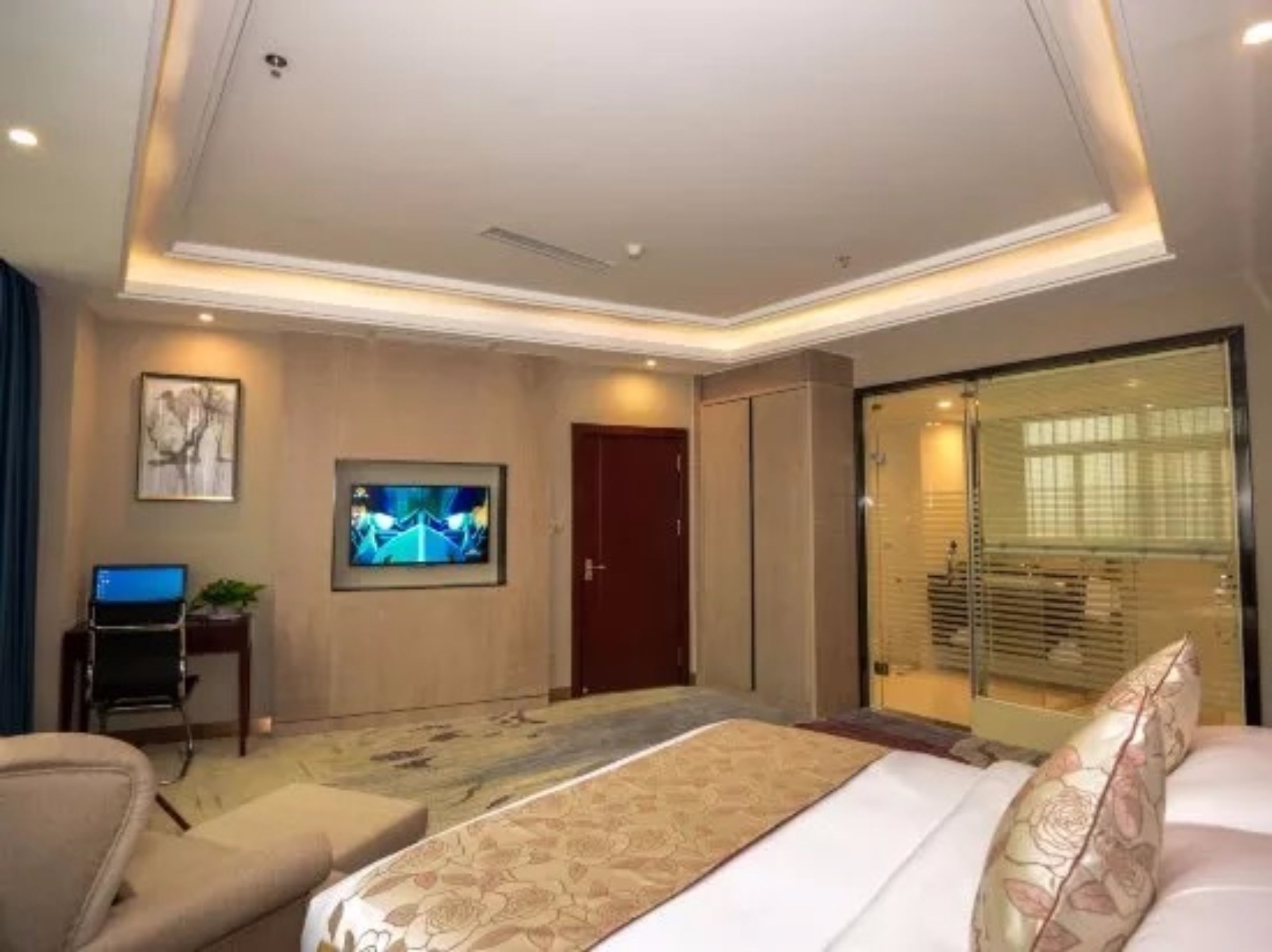 business suite | minibar, desk, blackout curtains, free wifi