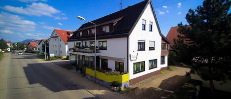 Voorkant van accommodatie