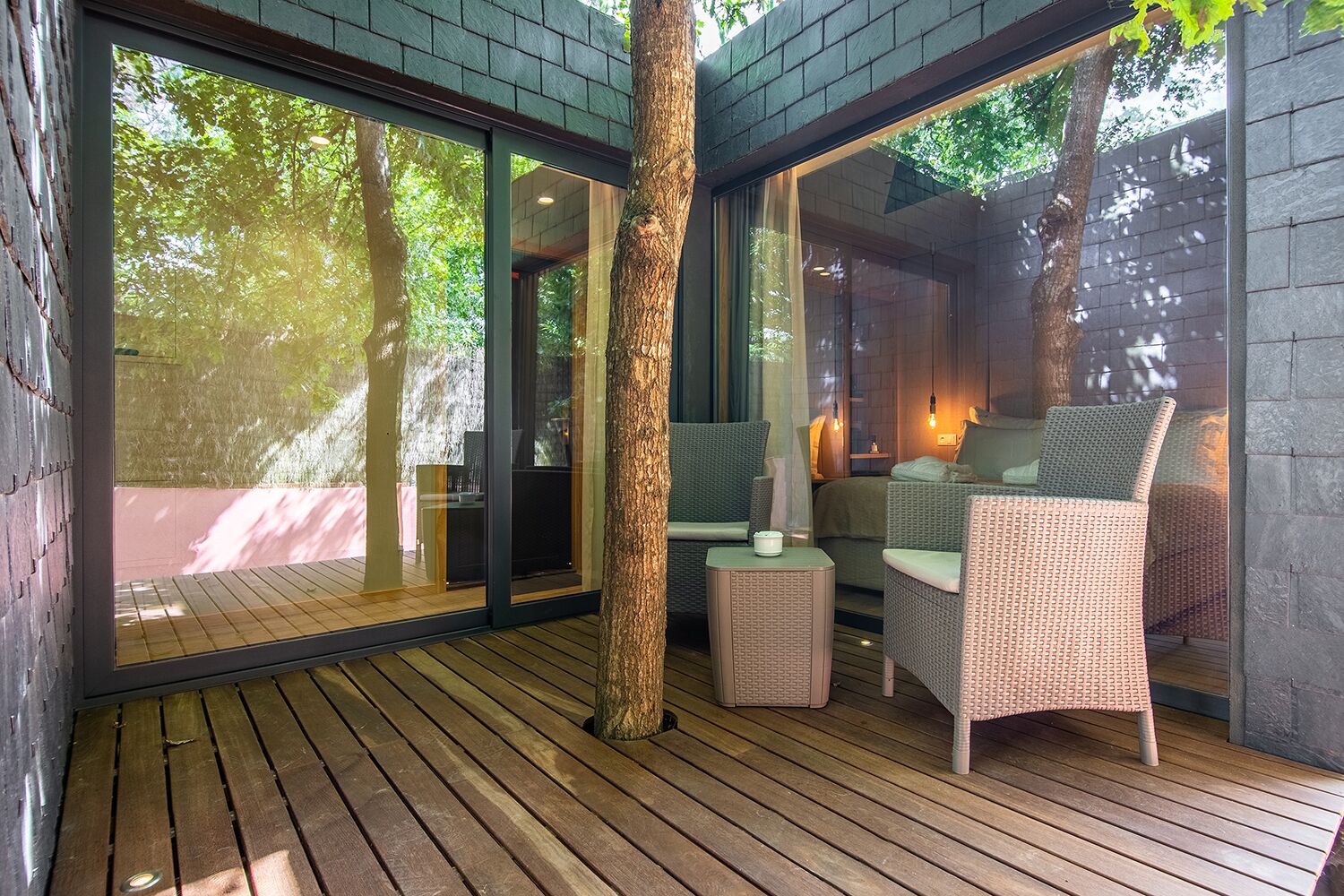 Bungalow (Casa do Carvalho) | Terraza o patio