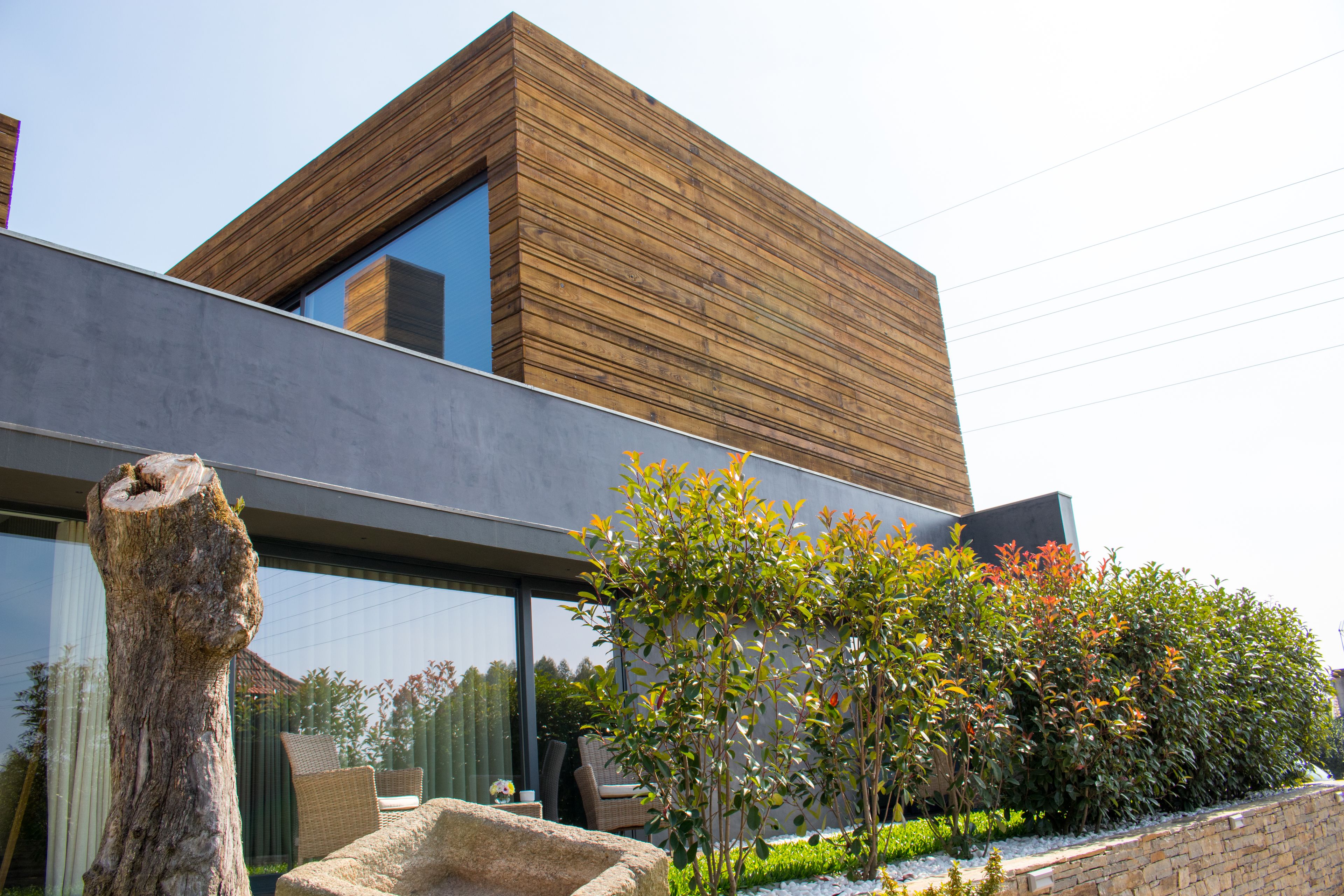 Entrada de la propiedad