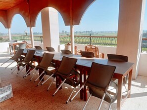 Rooftop terrace - Amenophis Hotel (Luxor)