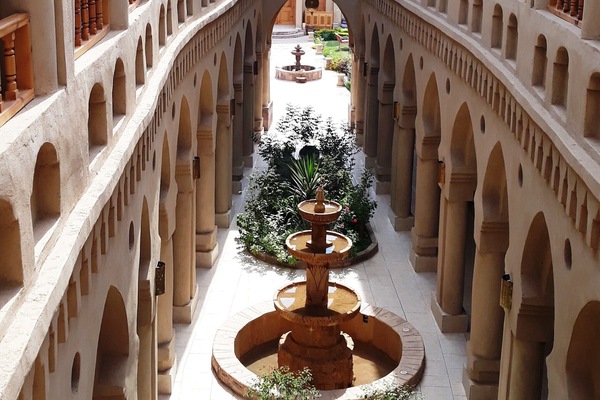 Courtyard view