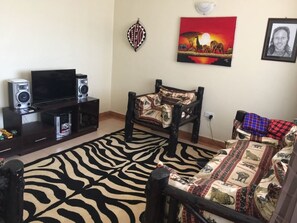 Apartment, 2 Bedrooms | Living area | LCD TV - Tymset Ventures (Nairobi)