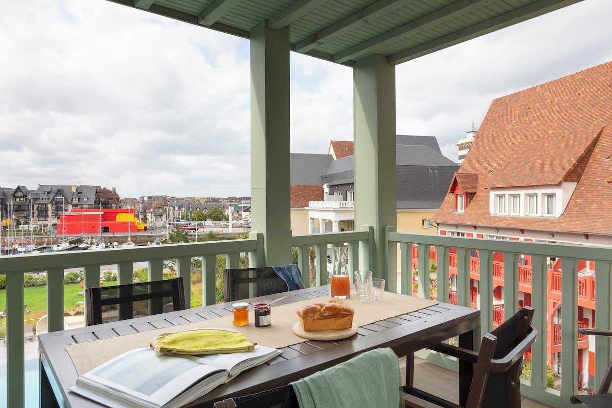Apartment, 2 Schlafzimmer, Terrasse, Hafenblick | Blick vom Balkon