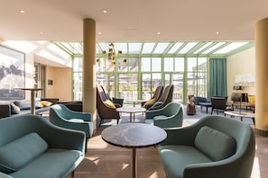 Zona de estar del vestíbulo