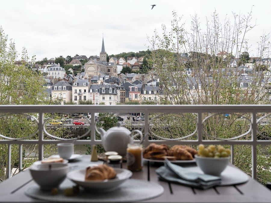 Vue depuis le balcon