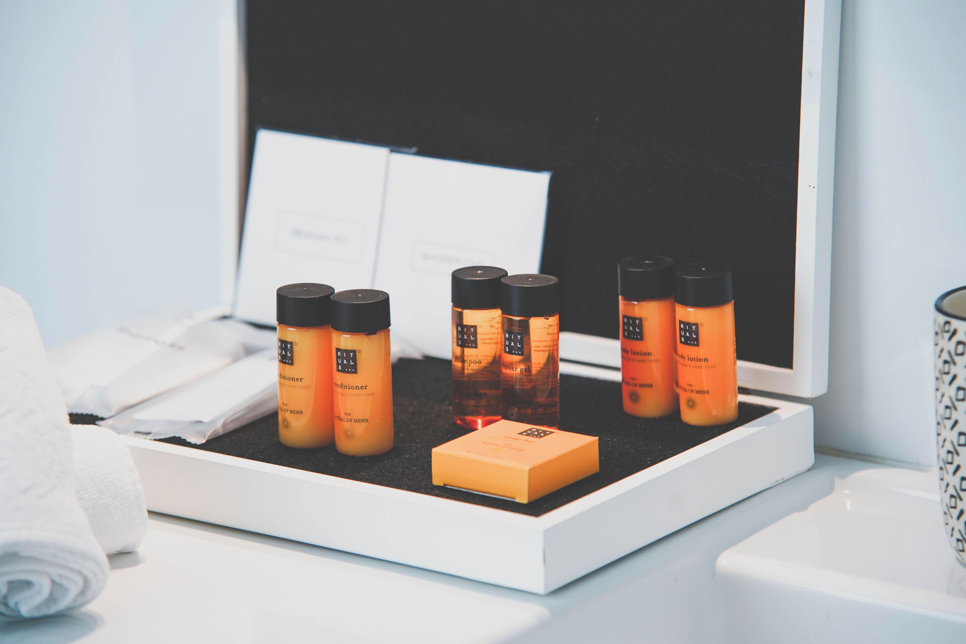 egyptian cotton sheets, premium bedding, down duvets, in-room safe