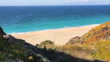 Vlak bij het strand, strandlakens