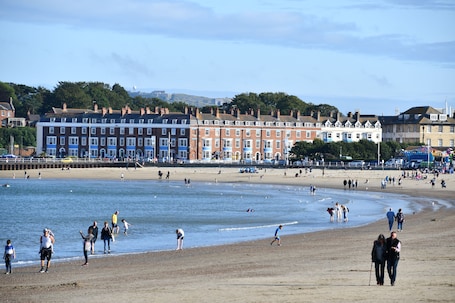 On the beach
