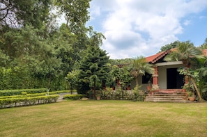 Front of property - evening/night
