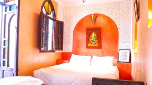 Superior Double Room | In-room safe, desk, blackout curtains, soundproofing - Riad Elli Marrakech (Marrakech)