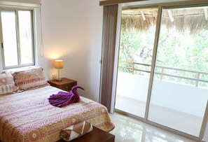 Penthouse, 2 habitaciones | 2 habitaciones, sábanas de algodón egipcio y escritorio 