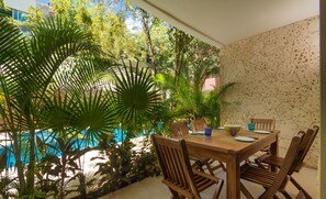 Apartment, 2 Bedrooms | Terrace/patio - Rebecca 2 bedrooms sleeps 5 (Tulum)