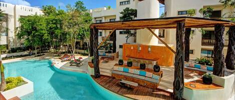 Alberca al aire libre