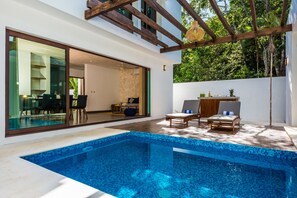 Casa, 4 habitaciones, piscina privada | Piscina al aire libre | Una piscina al aire libre
