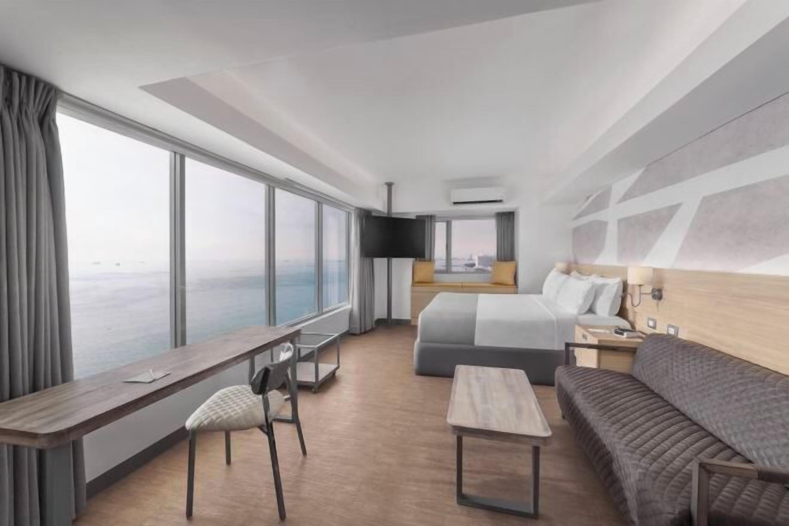 Caja fuerte, escritorio, wifi gratis y ropa de cama