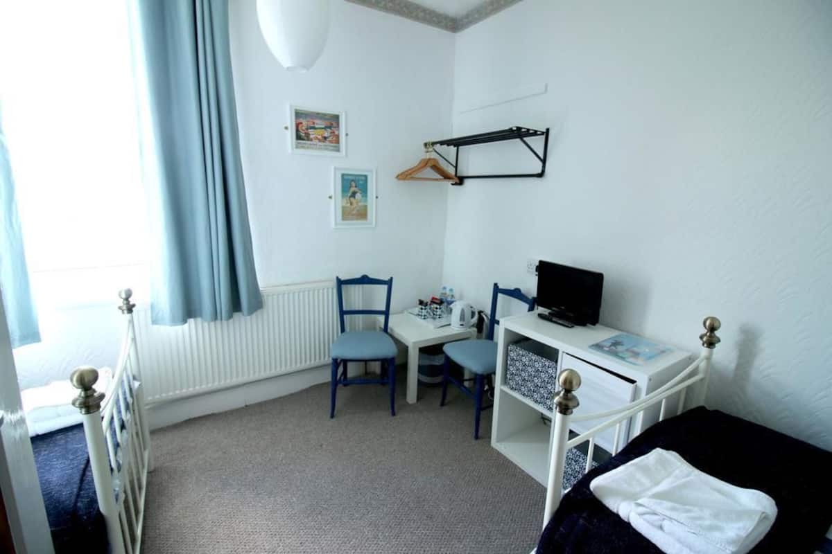Blackout curtains, iron/ironing board, free cots/infant beds, free WiFi