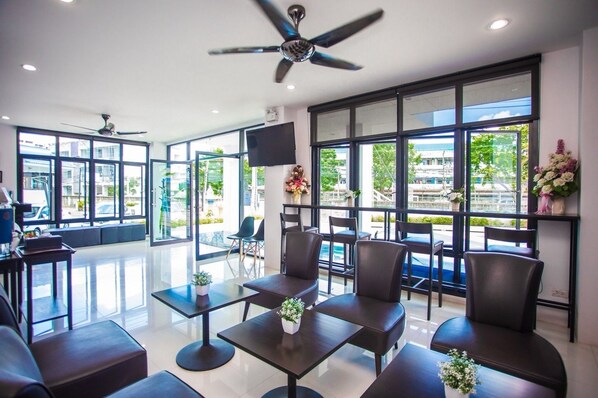 Sitzecke in der Lobby