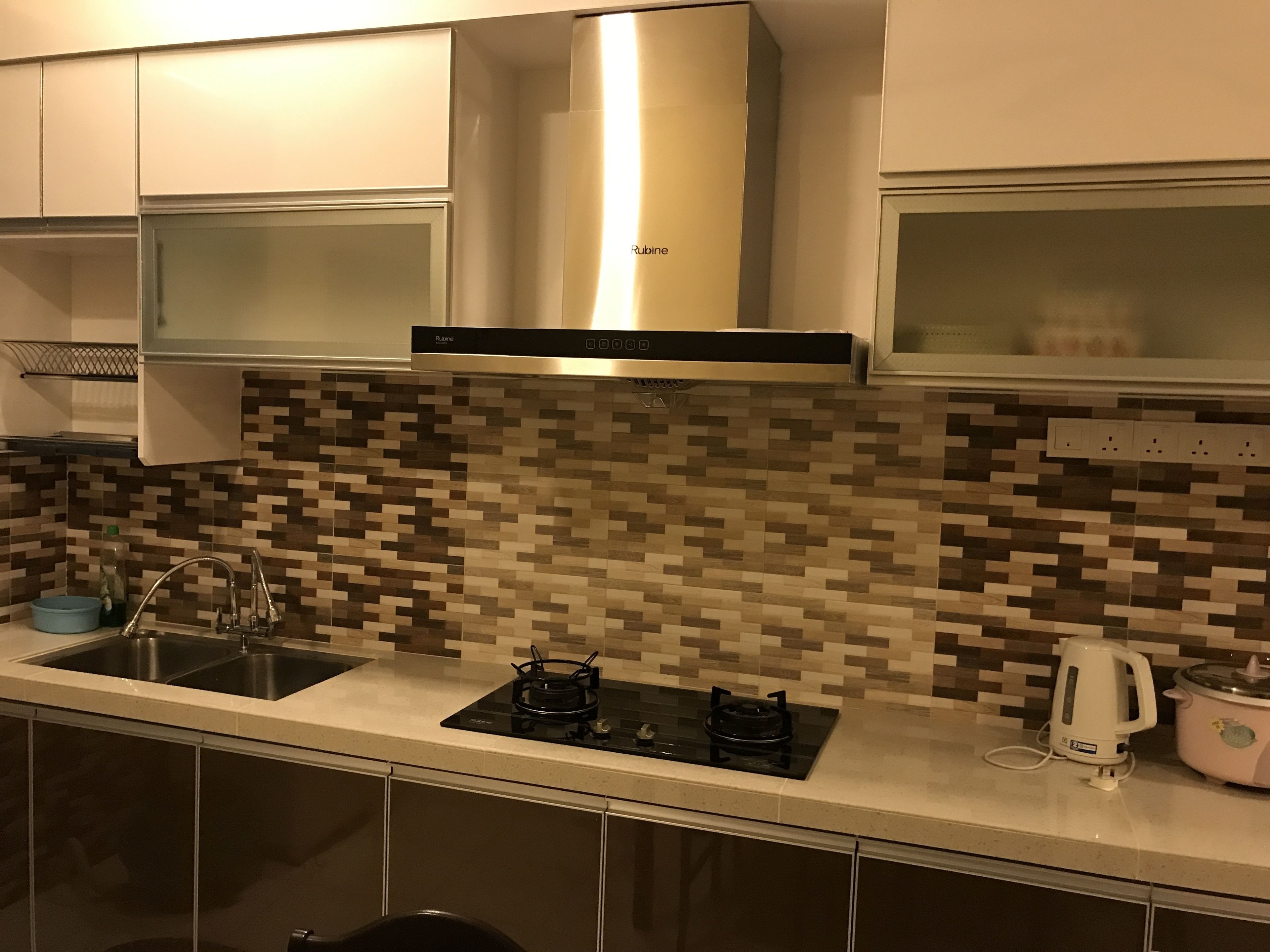 Ferienhaus, 3 Schlafzimmer | Eigene Küche | Großer Kühlschrank, Herdplatte, Wasserkocher, Reiskocher