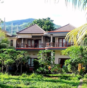 Façade de l’hébergement