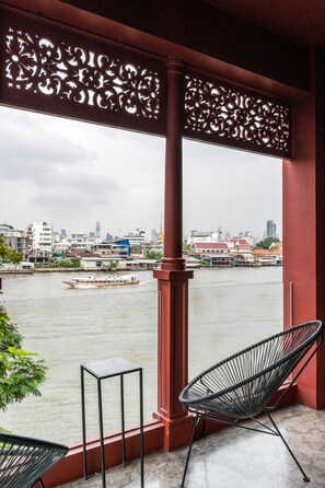 Terrace/patio - Amdaeng Bangkok Riverside Hotel (Bangkok)