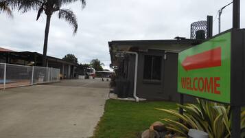 Fassade der Unterkunft