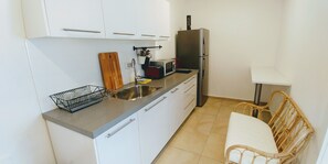 Basic-Apartment | Bügeleisen/Bügelbrett, kostenloses WLAN, Rollstuhlgeeignet