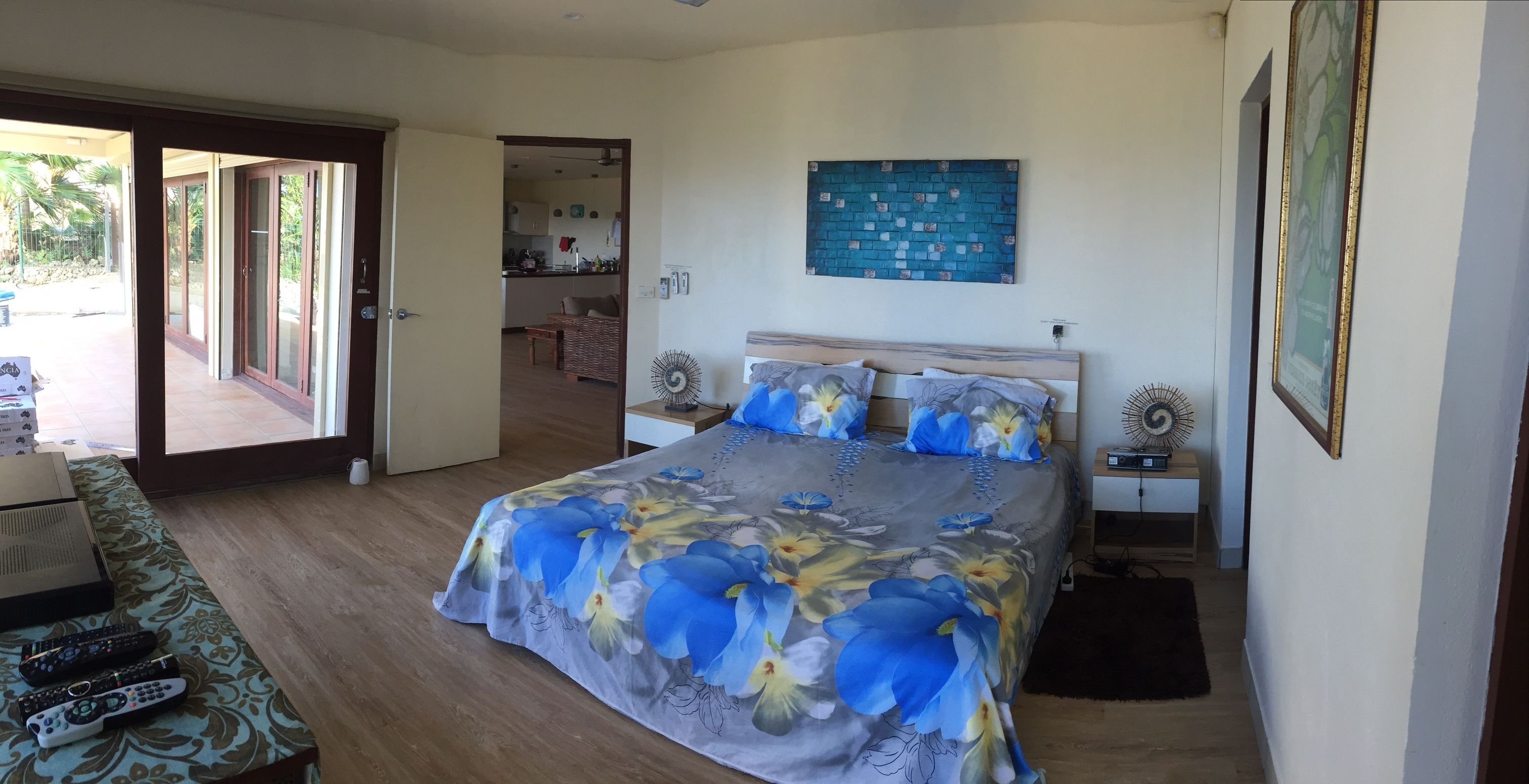 룸, 침실 3개, 바다 전망 (Santina Sunrise) | 객실 내 금고, 책상, 다리미/다리미판, 무료 유아용 침대