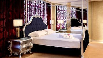 Minibar, in-room safe, desk, blackout drapes