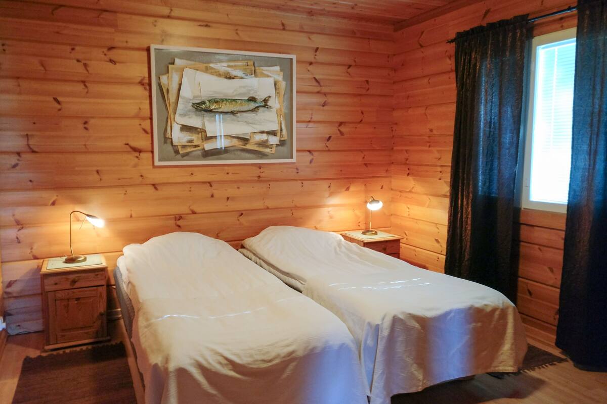 Cottage, 3 kamar tidur, sauna | Kedap suara dan setrika/meja setrika
