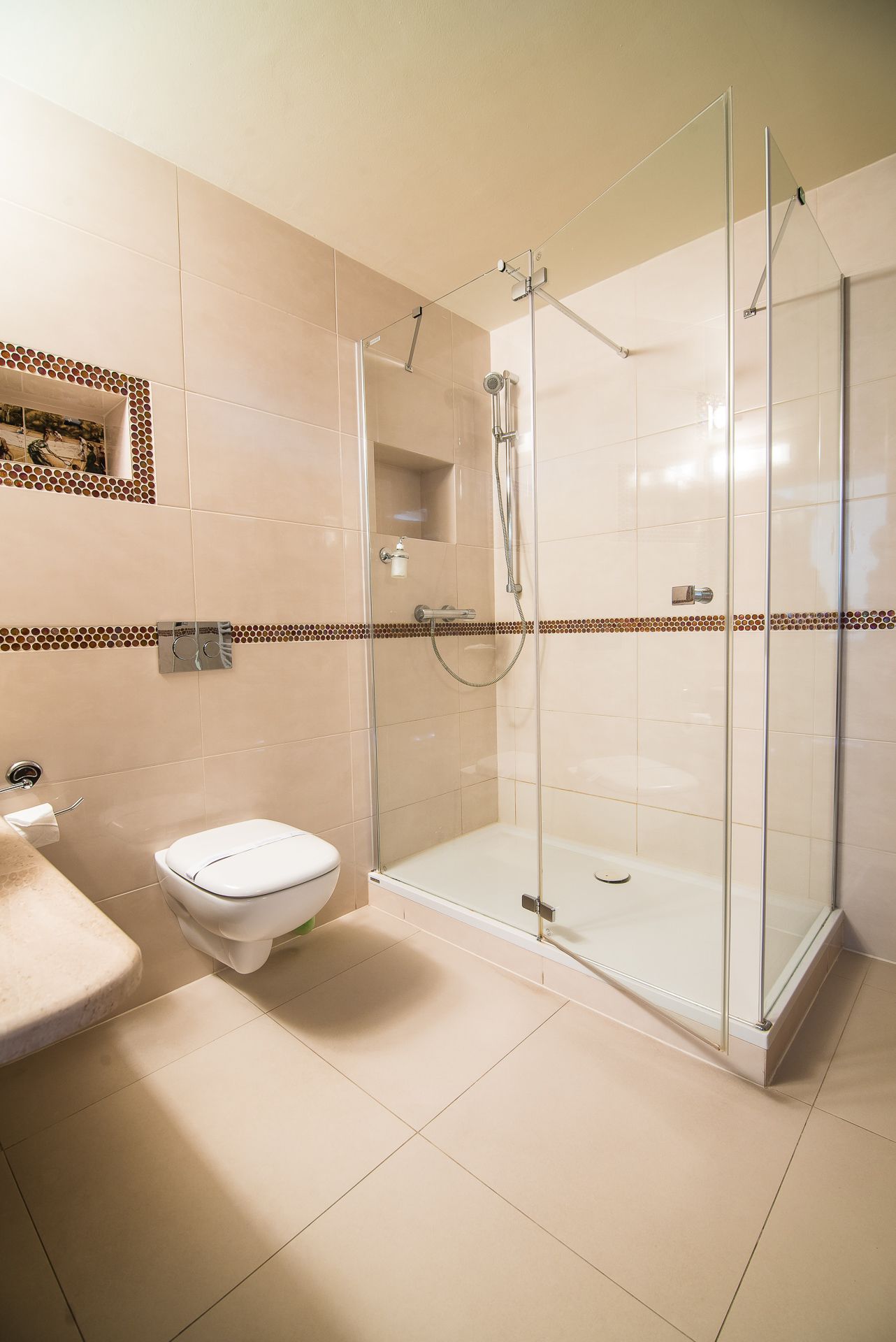 single room | bathroom | hair dryer, towels