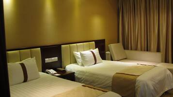 In-room safe, desk, blackout curtains, free WiFi