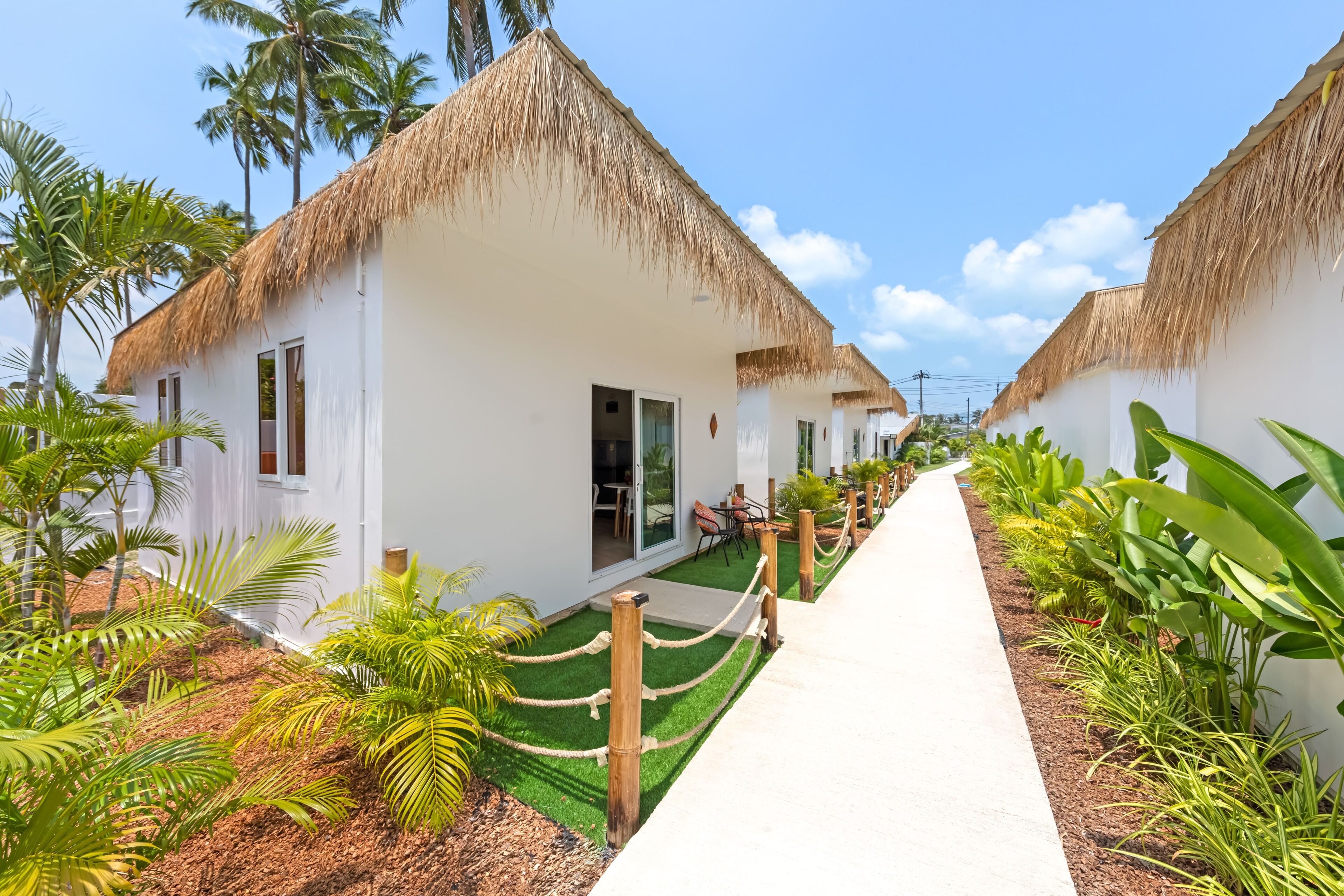 Fachada de la propiedad