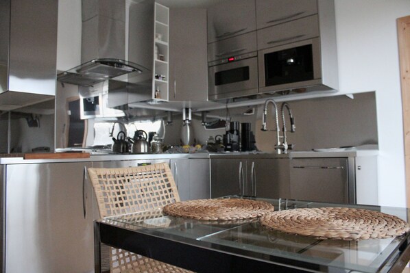 Apartment Relax with sauna & Jacuzzi | Private kitchen - Apartmán Relax so saunou a jakuzzi (Namestovo)