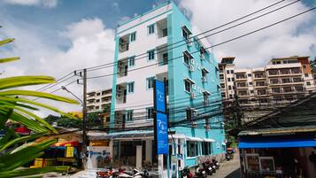 Voorkant van accommodatie