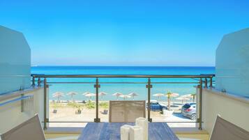 Lúxusstúdíóíbúð - sjávarsýn (2 Persons) | Útsýni af svölum